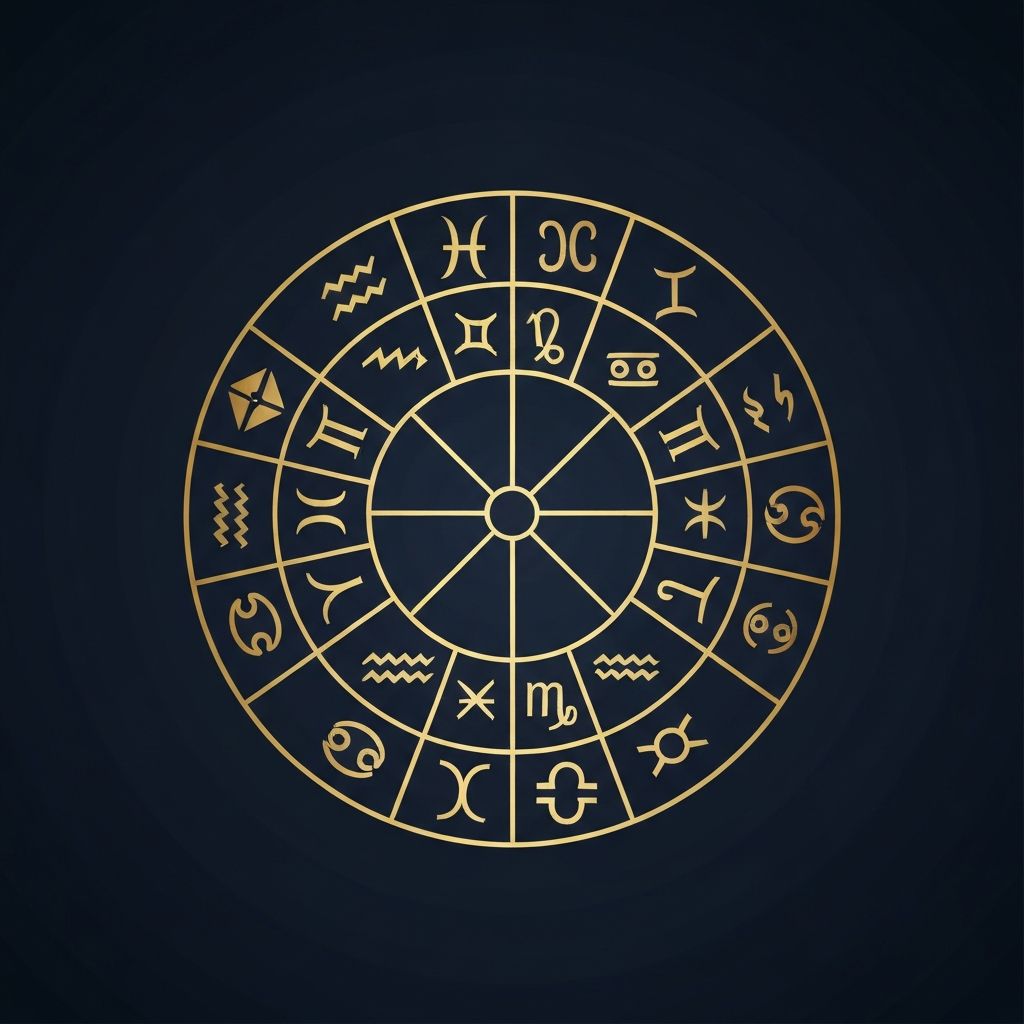 Vedic zodiac wheel